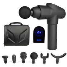 Amazon hot selling portable 20 speed levels deep muscle tissue sports massager gun